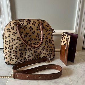 Chicos never used purse and wallet